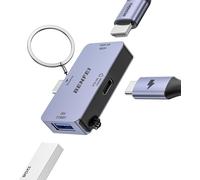 BENFEI USB C to HDMI Adapter 4K@60Hz 10Gbps USB-A 100W PD for iPad Pro MacBook