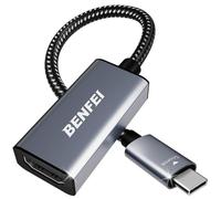 USB C to HDMI Adapter, BENFEI USB Type-C to HDMI Adapter [Thunderbolt 3/4 Compatible] with iPhone 15 series, MacBook Pro/Air 2023, iPad Pro, iMac, S23, XPS 17, Surface Book 3 and More