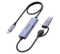 BENFEI USB C Video/Audio Capture Card Supporting Full HD 1080P 60FPS for Streaming, Recording, Gaming, Compatible with Switch, PS4, PS5, Xbox, Work with PC/Windows/Mac OS
