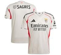 adidas Mens Benfica Away Shirt 2025 2026 Adults Domestic