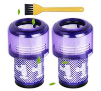 Benfosh 2 Pack Replacement Filter for Dyson V12 Detect Slim Absolute/Total Clean/Extra/Fluffy Vacuum Cleaner, Washable HEPA Filter Accessories, Replace # 971517-01