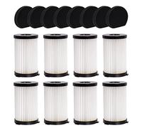 Benfosh Replacement Vacuum Filter for Akitas V8 Cordless Vacuum Cleaner,Washable and reusable 8 HEPA Filter and 8 Sponges Accessories