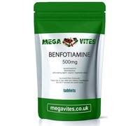 BENFOTIAMINE Tablets 500mg x 120 - MEGAVITES AMINOLAB