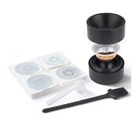 BENFUCHEN Aluminum Foil Seals - Reusable Vertuo Capsule Kit for VertuoLine Capsules & Pods - 100pcs Seals + Lid + Scoop + Brush