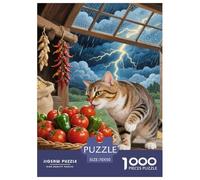 Bengal 1000 Pieces Jigsaw Puzzles Pet Cats for Kids Creative Wall Decoration Gift Game for Boys And Girls Age 14+ ForAdults 70x50cm/1000pcs