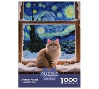 Bengal 1000 Pieces Jigsaw Puzzles Pet Cats Puzzle for Adults Creative Wall Decoration Birthday Gifts Age 14+ ForAdults 70x50cm/1000pcs
