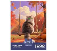 Bengal 1000 Pieces Jigsaw Puzzles Pet Cats Puzzle for Adults Staycation Kill Time Wall Decoration Birthday Gifts Age 14+ ForAdults 70x50cm/1000pcs