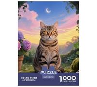 Bengal 1000 Pieces Jigsaw Puzzles Pet Cats Puzzle for Adults Staycation Kill Time Wall Decoration Educational Toy Age 14+ ForAdults 70x50cm/1000pcs