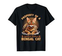 Bengal Cat Breed Pet Property of a spoiled rotten Bengal Cat T-Shirt