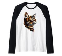 Bengal Cat Leopard Cats Leopardette Cute Wild Bengal Cats Raglan Baseball Tee