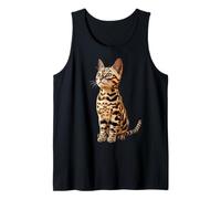 Bengal Cat Leopard Cats Leopardette Cute Wild Bengal Cats Tank Top