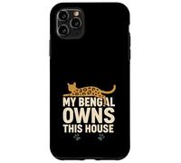 Bengal Cat Lover Exotic Breed Pride Wild Pattern Humor Case for iPhone 11 Pro Max