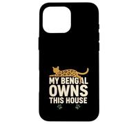 Bengal Cat Lover Exotic Breed Pride Wild Pattern Humor Case for iPhone 16 Pro Max