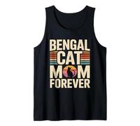Bengal Cat Mom Forever Retro Tank Top