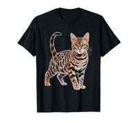 Bengal Cat Mom Rosetted Spotted Wild Baby Rosette T-Shirt