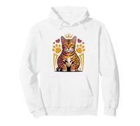 Bengal Cat Mom Spotted Wild Owner Women Domestic Kitten Pullover Hoodie