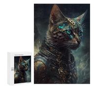 Bengal Cat Mythology: Seasonal Home Décor, 300 PCS Challenging Puzzle for Adults - to Assemble, Frame And Display