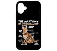 Bengal Cat Owner T | Funny cat lover outfit Case for iPhone 16 Plus