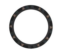 Bengal Cat Printed Steering Wheel Cover Elastic Stretch Car Wheel Wrap Breathable Non-Slip Steering Wheel Protector for Car Truck SUV