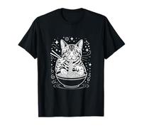 Bengal Cat Ramen Japanese Noodles T-Shirt