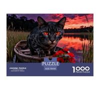 Bengal Cats1000 Piece Puzzle Puzzle Cute Cats Colourful Puzzle Gifts for Women And Men 70x50cm/1000pcs