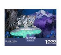 Bengal Cats1000 Piece Puzzle Puzzle Games Cute Cats Clever Puzzles for Adults And Children 38x26cm/1000pcs