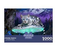 Bengal Cats1000 Piece Puzzle Puzzle Games Cute Cats Clever Puzzles for Adults Children 38x26cm/1000pcs
