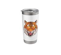 Bengal Tiger Cool Feline Sunglasses Stainless Steel Insulated Tumbler