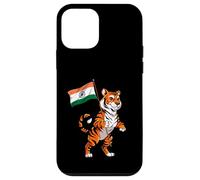 Bengal Tiger India Flag Case for iPhone 12 mini