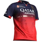 Bengaluru Cricket Fan Jersey - 100% Quick-Dry Polyester - with Name Personalization, Bengaluru-2025, Large