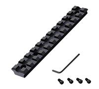 Bengor Picatinny Railway Mount for Ruger 10/22 with 11 Grooves for Red Dots, Mount, Rifle Scope and Magnifying Glass