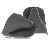 BENGRIN Silicone Oven Mitts for Air Fryer - 1 Pair Thicken Mini Heat Resistant Gloves, Non-Slip, For BBQ, Cooking & Baking - Kitchen Safe, UK Trusted Brand