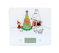 Bengt Ek Design Bengt Oak kitchen scale with Moomin motif White