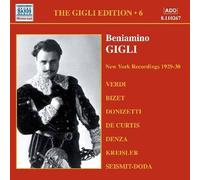 Gigli - GIGLI, Beniamino: New York Recordings