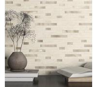 BeNice Stone Mosaic Tile Stickers Kitchen Splashback Beige 5pcs