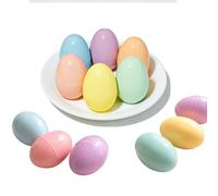 Benilax 48 Fillable Pastel Plastic Easter Egg Hunt Party Supply Pack - 2.36 inch Assorted Color Plastic Eggs