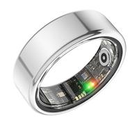Benio Ring Gen 2 Smart Ring, Step/Sleep/Blood Oxygen/Heart Rate Tracker for Women Men, Higher waterproof rating 5ATM Fitness Tracker,No Subscription Fee,for iPhone and Android (Size 13, Galaxy Sliver)