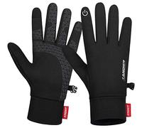 Benirap Winter Thin Thermal Gloves, Lightweight Anti-Slip Touch Screen Gloves, Running Hiking Climbing Cycling Gloves for Men Women Ladies, Liner Gloves for Driving Riding Skiing