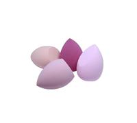 Benixmidart Makeup Sponges For Foundation, 4Pcs Soft Makeup Sponge Set Blending Sponge For Powder, Cream, Foundations or Liquid Application (Pink)