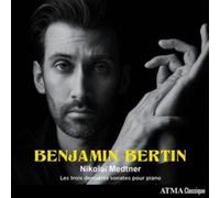 Benjamin Bertin - Nikola Medtner The Last Three Piano Sonatas - CD - N4z