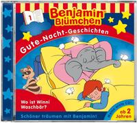 Benjamin Blümch Gute - Nacht - Geschichten - Folge 1: Wo ist Winni Waschbä (CD)