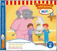 Benjamin Blümchen Benjamin Minis Folge 6:Eine Verrückte Zahnputzgesc (CD)