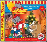 Benjamin Blümchen – Folge 74: Benjamin singt Weihnachtslieder – CD