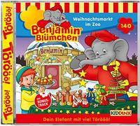 Benjamin Blümchen Folge 140: Weihnachtsmarkt im Zoo (CD)