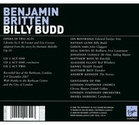 BENJAMIN BRITTEN: BILLY BUDD NEW CD