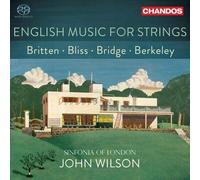 Benjamin Britten : Britten/Bliss/Bridge/Berkeley: English Music for Strings CD
