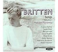 Benjamin Britten : Britten: Complete Songs - Volume 1 CD 2 discs (2011)