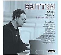 Benjamin Britten : Britten: Songs - Volume 2 CD 2 discs (2011) NEW