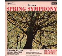 Benjamin Britten , Jennifer Vyvyan , Norma Procter , Peter Pears , Chorus Of Boys From Emanuel School, Wandsworth - Benjamin Britten - Spring Symphony