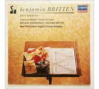 Benjamin Britten, Mstislav Rostropovich: Cello Symphony, Sinfonia Da Requiem, Prelude and Fugue [LP]